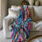 Rainbow Rhythm Radiance Throw Blanket-281909692