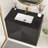 Monterey 35.4" Freestanding Bathroom Vanity + Reinforced Black Acrylic Sink-988005733