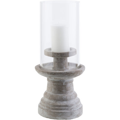 Elias Concrete / Cement Tabletop Hurricane