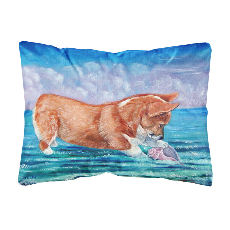  Coussin décoratif intérieur / extérieur Corgi