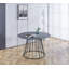 Mose Round Metal Base Dining Table