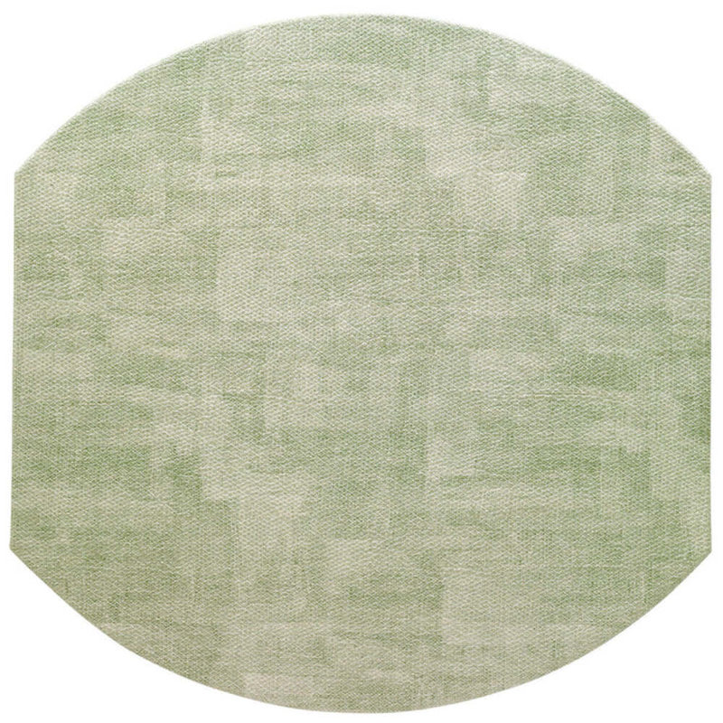 New Luster Eliptic Placemats, Sage