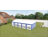 16.5' X 33' Large Party Tent, Heavy Duty Outdoor Canopy Tent With Removable Sidewalls, 10 Windows, Blue-125986426