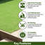 UK Furnishing UK Ltd Outdoor Artificial Grass Turf Rug / Roll