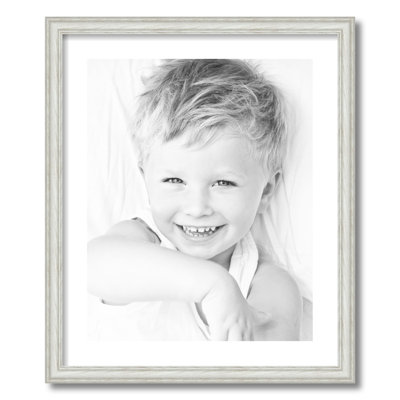 Wood Matte Picture Frame with Mat