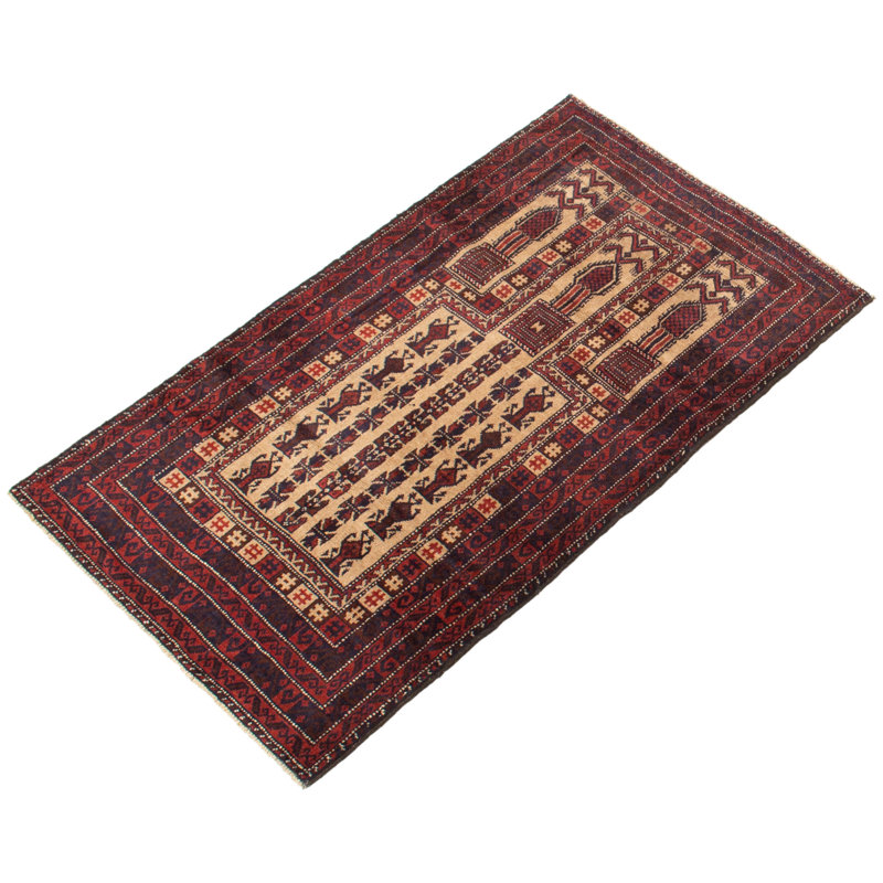 Tapis kaki clair Lynnisha 2 pi 11 po x 4 pi 11 po