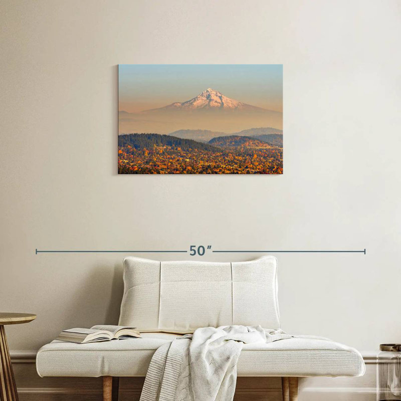 Alvord Mount Hood Autumn, 20" H x 30" W