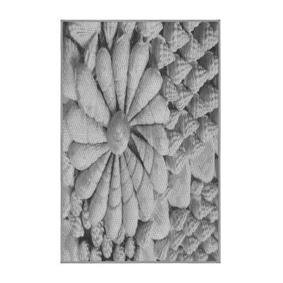 Tapis décoratif grise Hopson