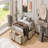 Queen Size Platform Bed, With 6 Storage Drawers-1314042520-1314042521