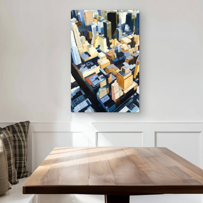 Manhattan View - Empire State Building Metal Print | Home Decor