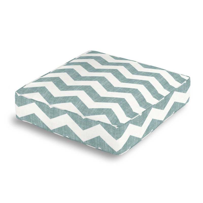 Square Pillow Cover & Insert, Aqua Tint