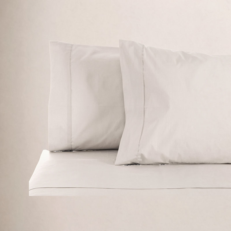  Performance 100% Cotton Pillowcases, Light Blue, Standard