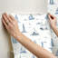 Papier peint auto-adhésif bleu-2116962978