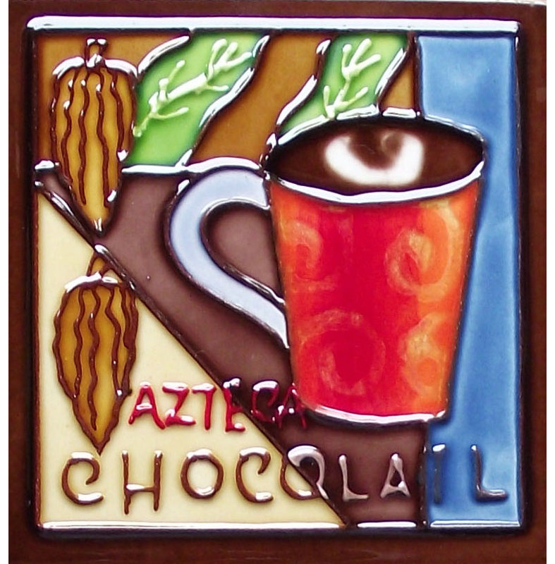 Dark Coffee #2 Wall Décor 4x4" Ceramic Coaster