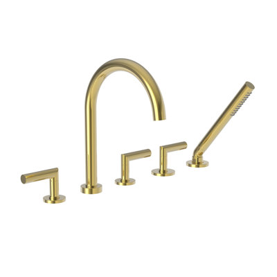 Pavani Bathroom Roman Tub Faucet with Handshower