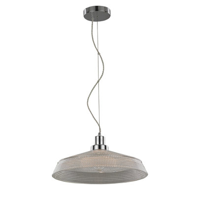 Superior 1 - Light Chrome Dome Pendant
