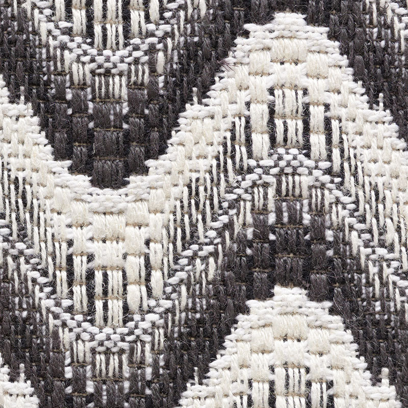 Bargello Wave Fabric, Graphite