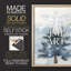 «Christmas Holiday Art CXLIV», reproduction d'art encadrée - bois massif-427341673-427341670