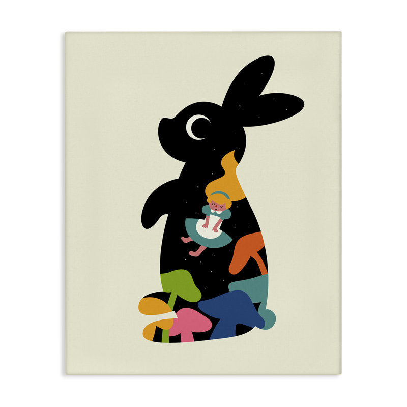 Reproduction d'art sur toile, "Alice Story", par Andy Westface, H 48 po x l 36 po