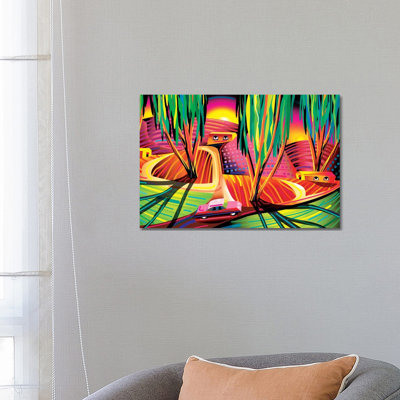 Van Gogh Congo by Charles Harker - Wrapped Canvas Print