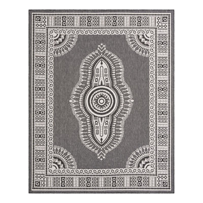 Indoor/Outdoor Traditional Area Rug
