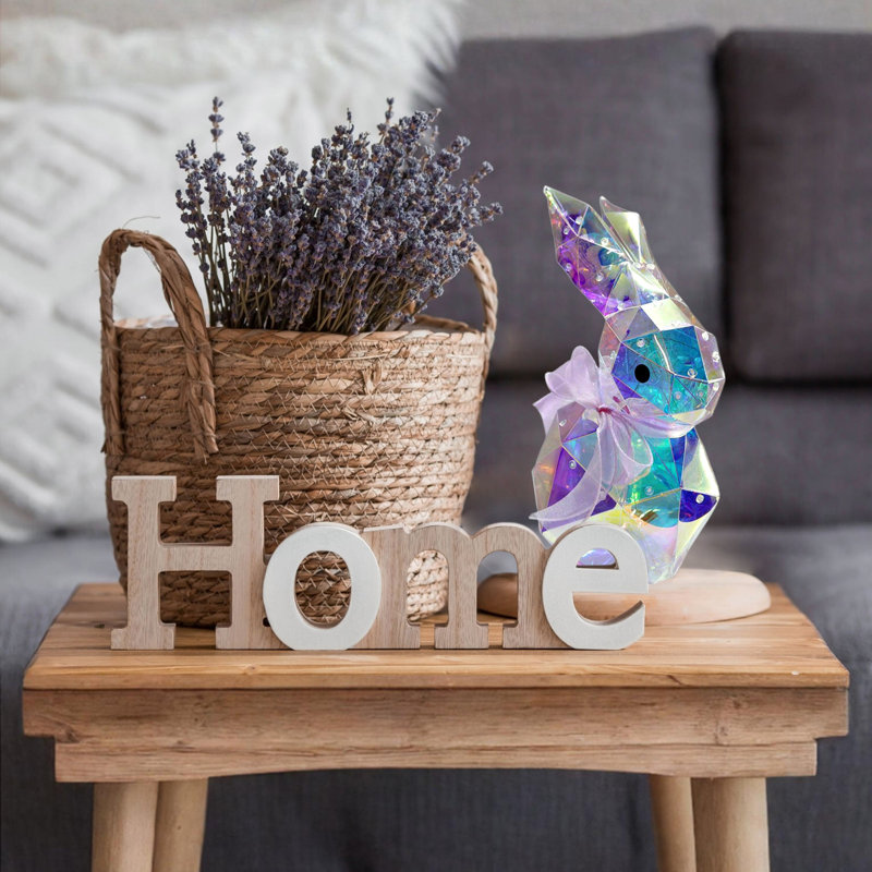 Prismatic Iridescent Spring Easter Bunny 8in - Nibbles