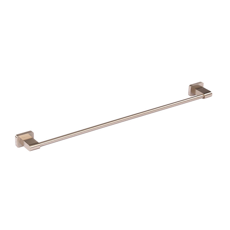 Eleganza Wall Mounted Towel Bar, Brushed Nickel