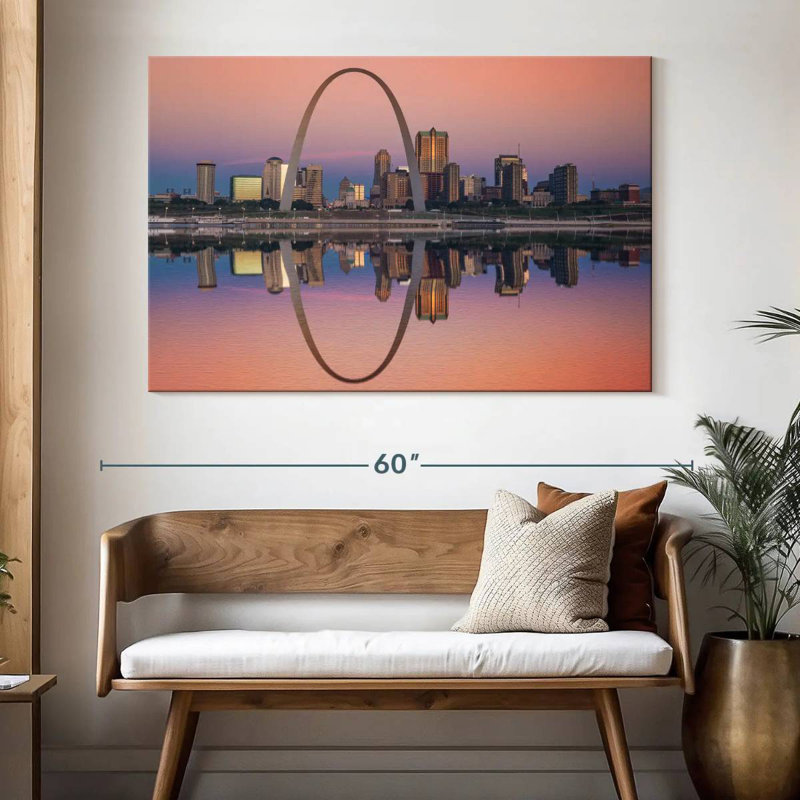 Rorry St Louis Skyline, 34" H x 51" W