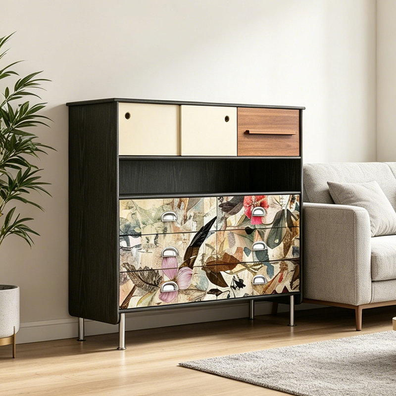 French Simple Style Accent Cabinet