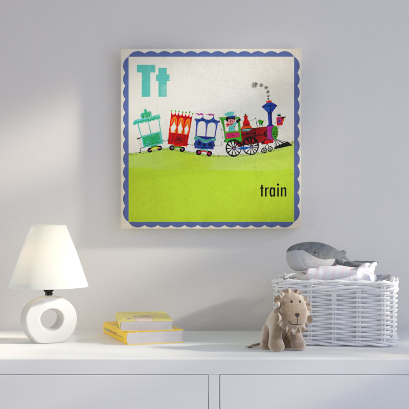 «Train», reproduction sur toile tendue, H 48 po x l 48 po x P 1,5 po