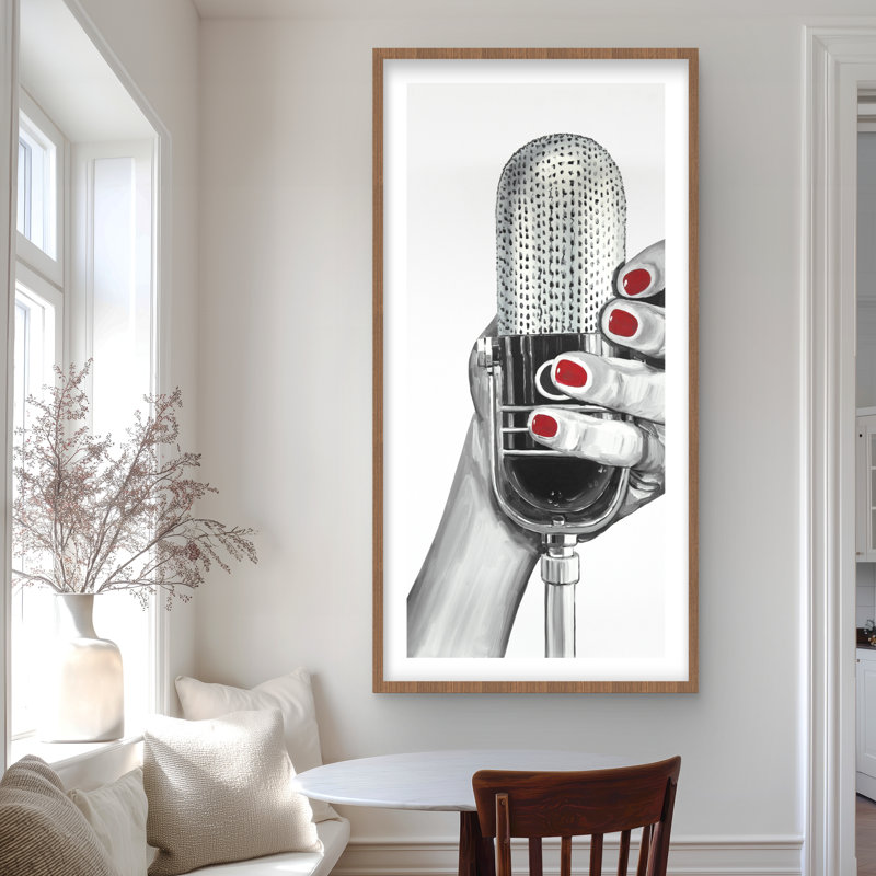 Sing Sing Life - instrument encadré rouge