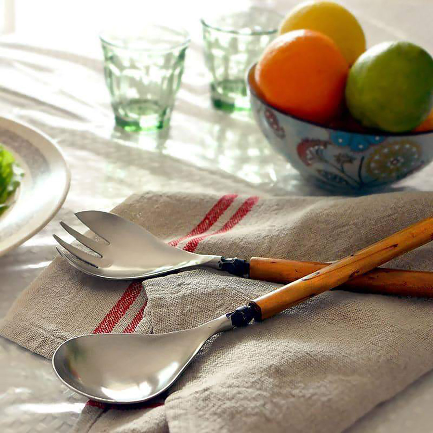 Reversible Linen Napkin, Red