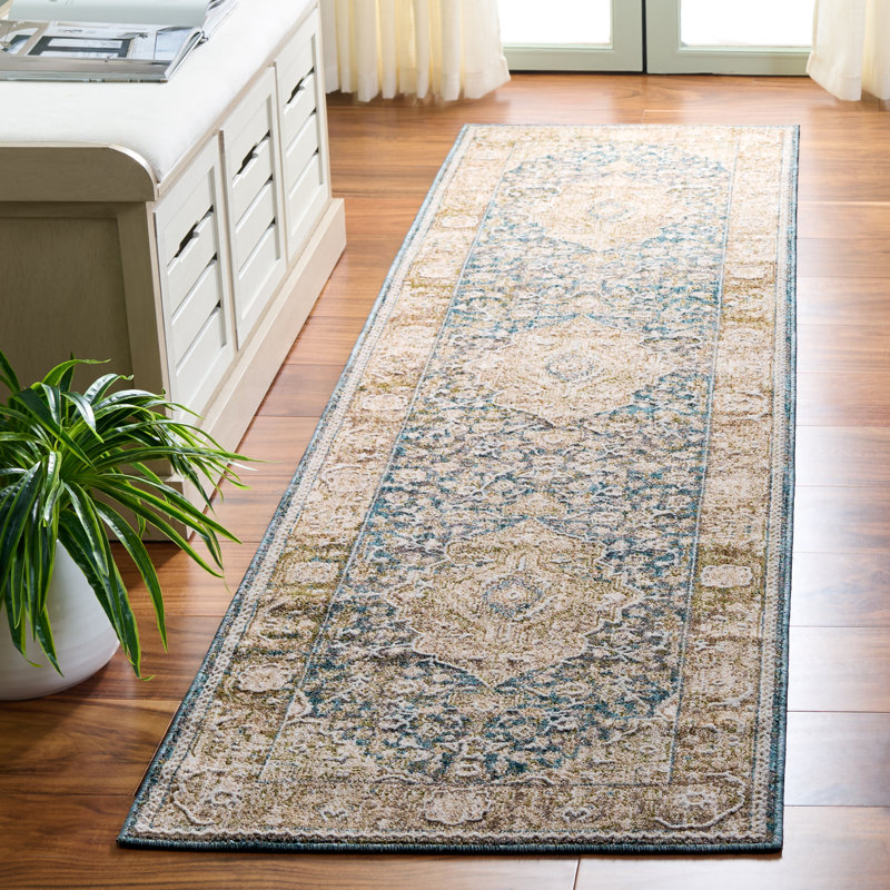 Finley Performance Oriental Indoor Rug, Runner 2'2" x 8'