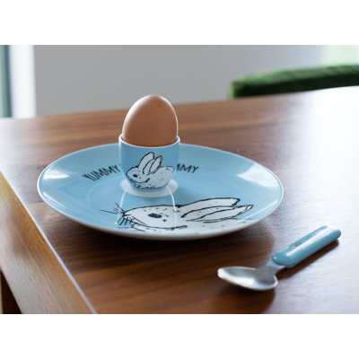 Creative Tops Into The Wild Little Explorer Bunny 3 Piece Breakfast Set