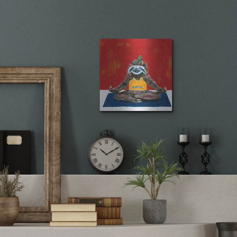 "Slowga" par Melissa Symons, H 12 po x l 12 po