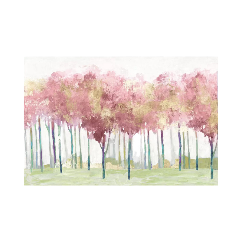Blush Visions by Allison Pearce - Wrapped Canvas Gallery-Wrapped Canvas Giclée, 66.04 cm H x 45.72 cm W x 1.91 cm D
