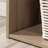 Engineered Wood Transitional 5-Shelf Bookcase, Brown-429006222