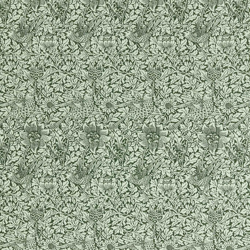 Bird & Anemone Weave, Teal