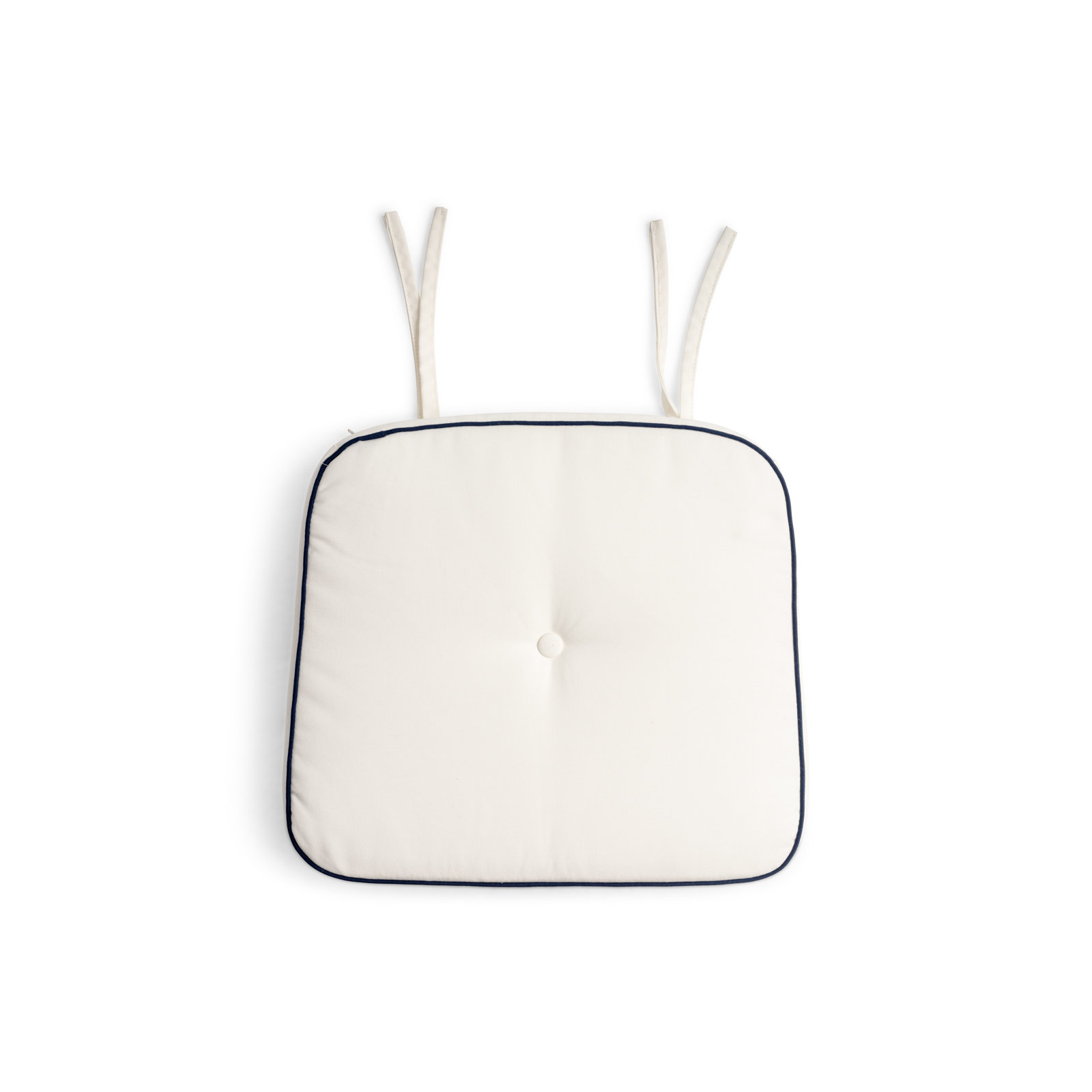 Rivie Outdoor Seat Cushion, White