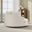 Fauteuil demi-tonneau moderne surdimensionné avec coussins l 59,8 po Modern-1229153663