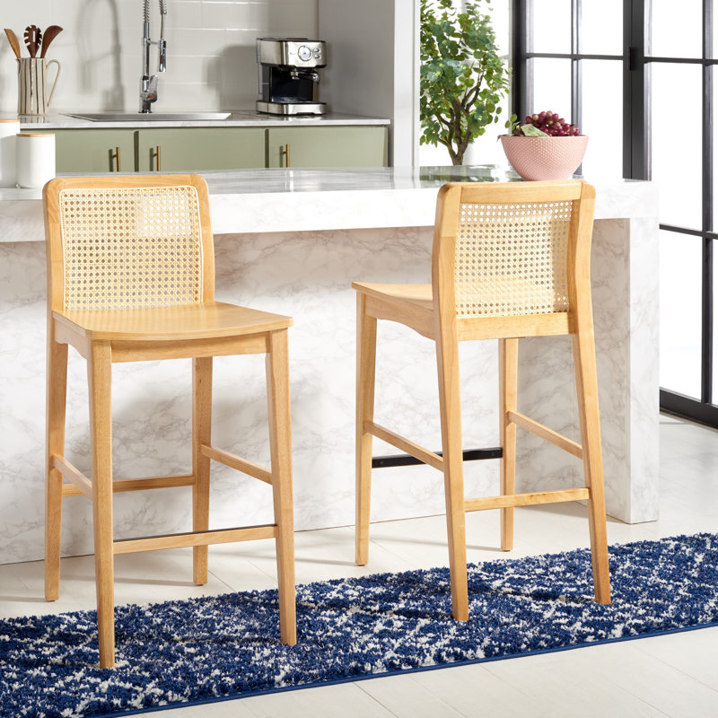 Tabouret de bar et de comptoir Avari, Brun, Tabouret de bar (siège d'une hauteur de 28,9 po)