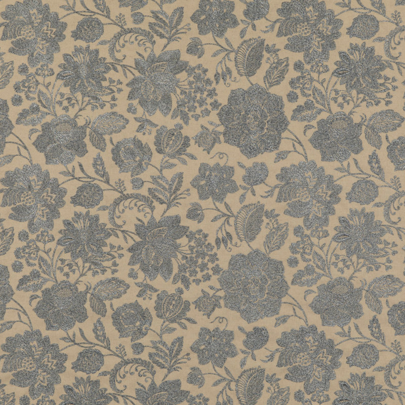 Portobello Berwick Fabric, Blue