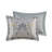 6 Piece Cotton Comforter Set Grey