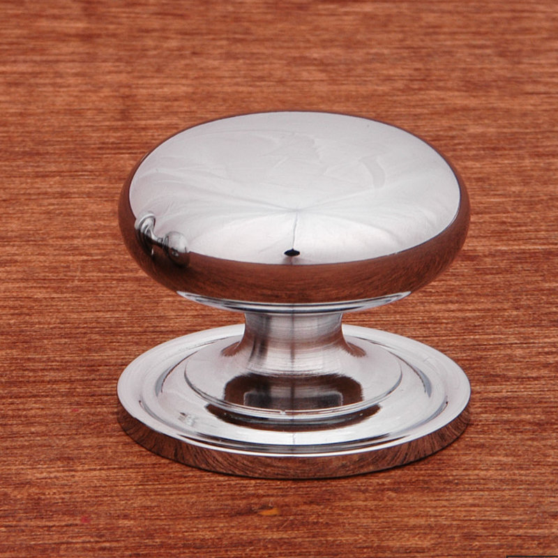 CK Series Mushroom Knob, Large, Chrome