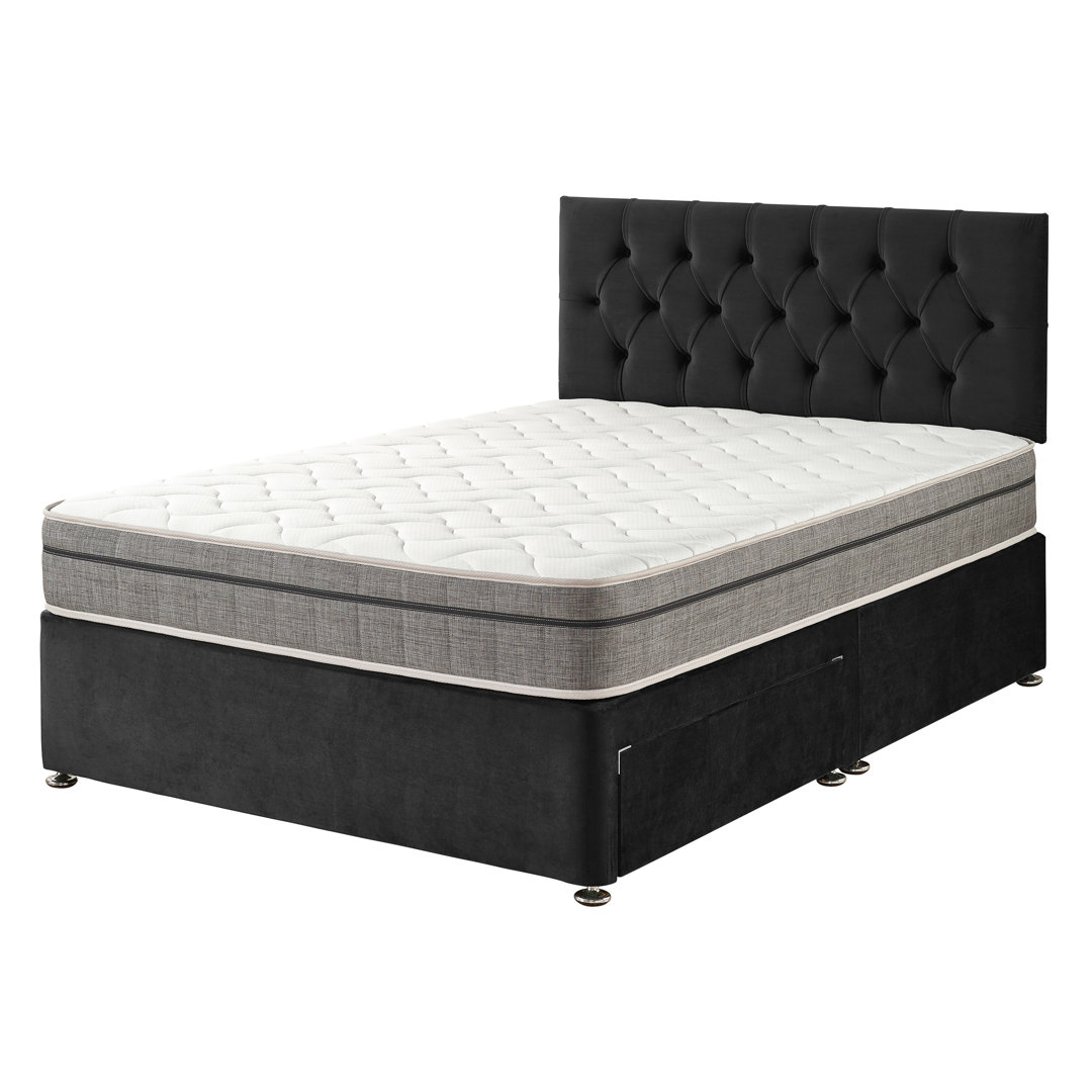 Opie Pocket Memory Divan Bed Set