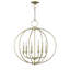 Lustre en forme de globe à 6 lumières de style bougie-752970572