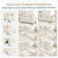 Canapé modulaire surdimensionné surdimensionné en nuage, canapé modulaire convertible et accoudoirs très larges à assise profonde, 14 coussins décoratifs en velours côtelé de qualité supérieure, conception ergonomique, assemblage facile, pour l