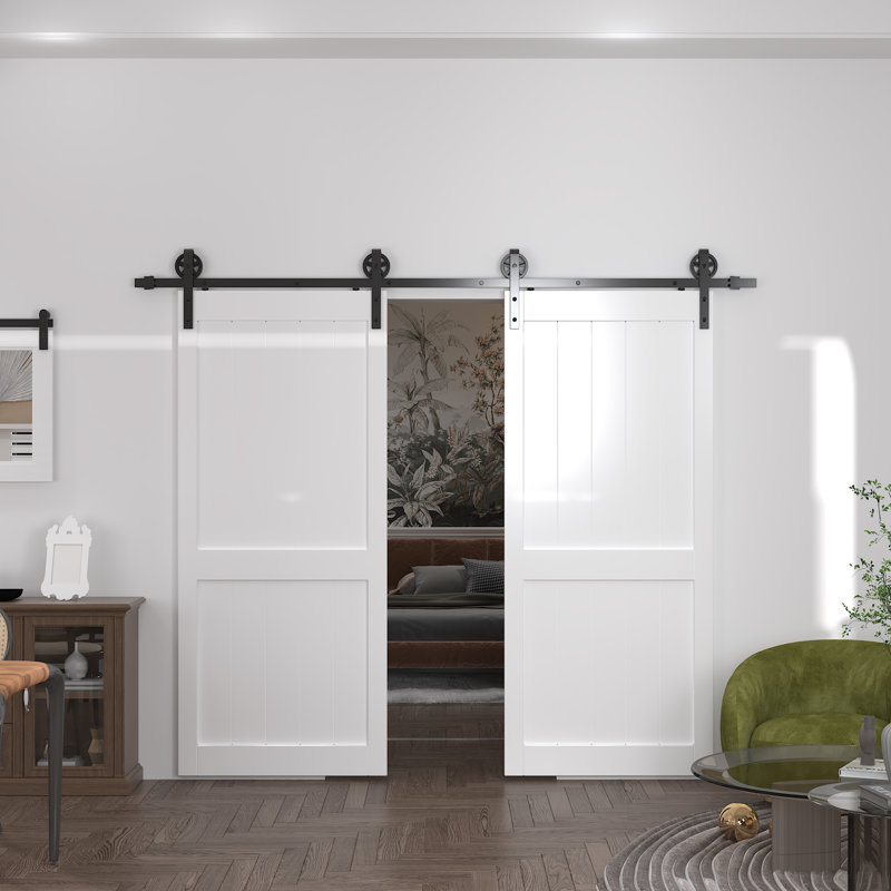 Ensemble de quincaillerie standard pour porte de grange simple, 72 po