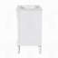 Meuble-lavabo simple avec grandes tablettes de rangement-85642225