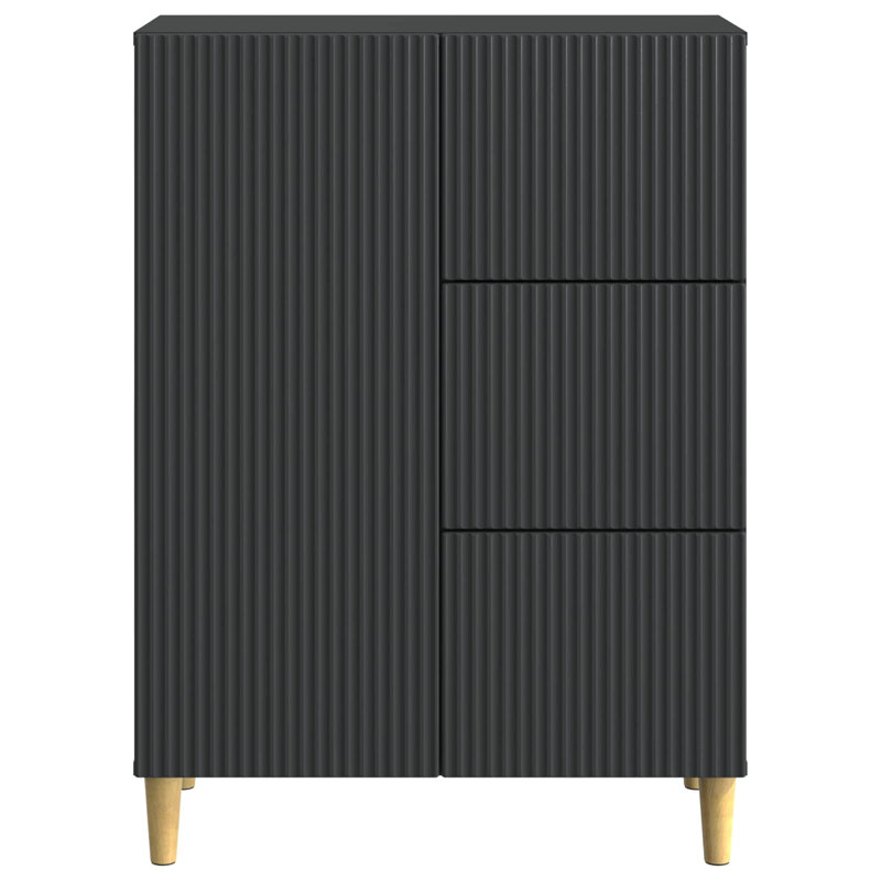 66cm Sideboard, Black